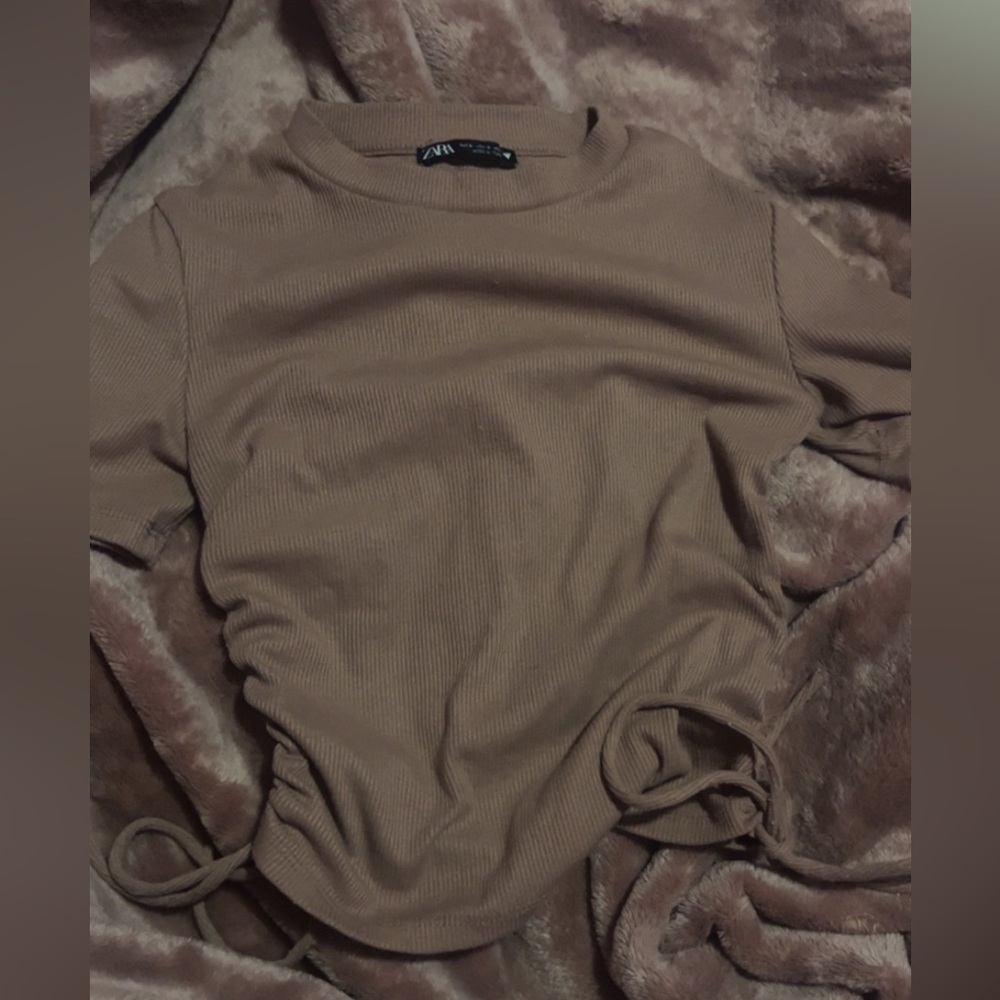 Zara adjustable crop top